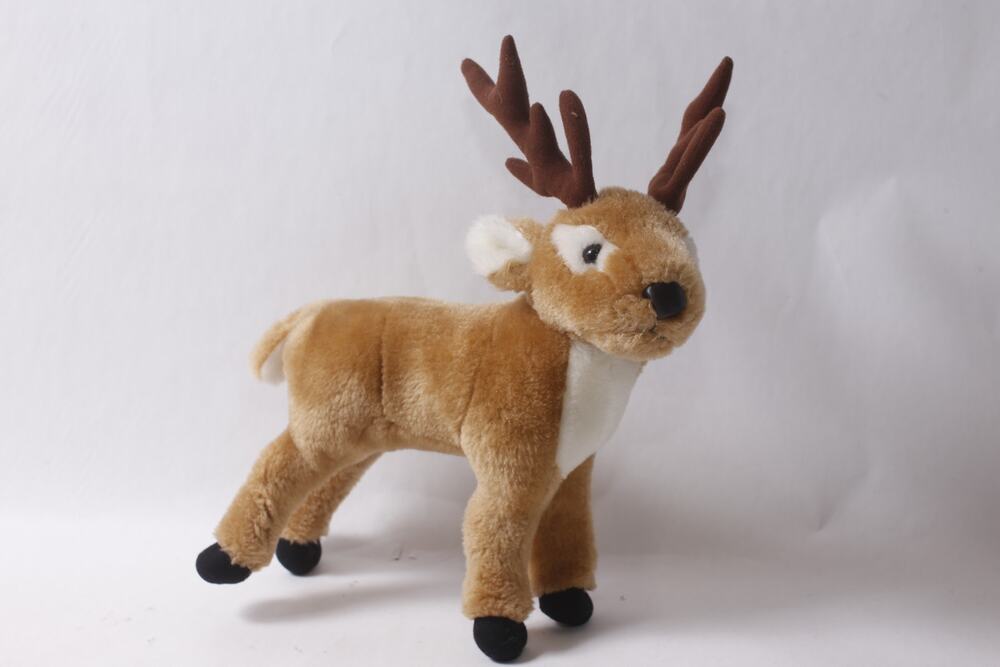 Plushland Reindeer Medium Plush Stuffed Animal Holiday Decor ~ 260914-WH 1358